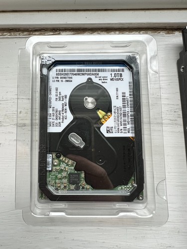 WD WD10SPCX 1TB 2,5" SATA Laptop Festplatte 100% Health Low Hours + Case
