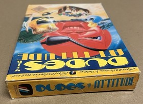 DUDES WITH ATTITUDE Game complete with Box & Manual Nintendo NES