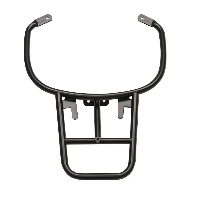 Porte-bagage arrière noir mat pour scooter Piaggio Vespa GTS 125 et 300 touring