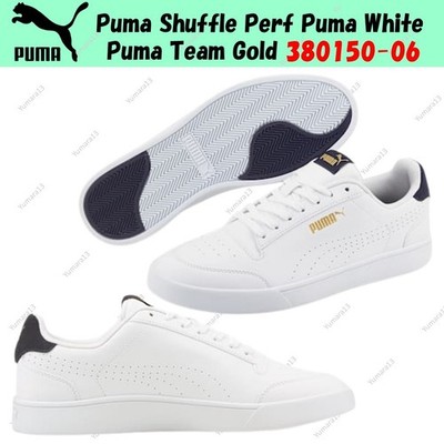 Puma Shuffle Perf Puma White Puma Team Gold 380150-06 Men's Size
