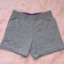 Wonder Nation Girls Size XS 4/5 Gray Activewear Comfy Sports Shorts