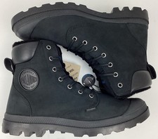 Palladium Men's Pampa Sport Cuff Waterproof Boots Black Size 10.5