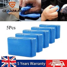 5x Premium Detailing Car Clay Bar Wash Cleaner Sludge Remove Magic Mud Stick Kit