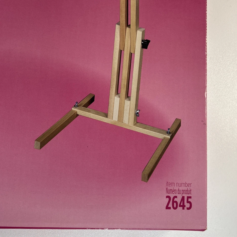 Quilters Wonder 18" Adjustable Rotating Quilting Hoop w/ Stand Edmunds - Image 4 of 4