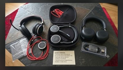 Jabra Headset Paket   Evolve 65 + Evolve 80 + Evolve2   Top Zustand