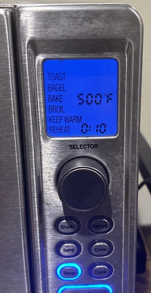 Cuisinart TOB-135N Deluxe конвекционная тостер духовка бройлер, матовая нержавеющая сталь - Изображение 2 из 4