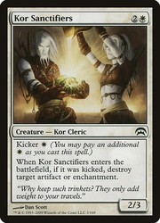 Kor Sanctifiers Planechase Common