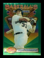 1993 Topps: # 99 Jose Canseco Baseballs Finest Green NM-MT OR BETTER