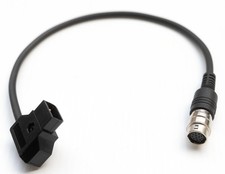 Anton Bauer to 12 Pin Hirose Cable GH4 Power B4 2/3" Fujinon Canon Nikon Lens