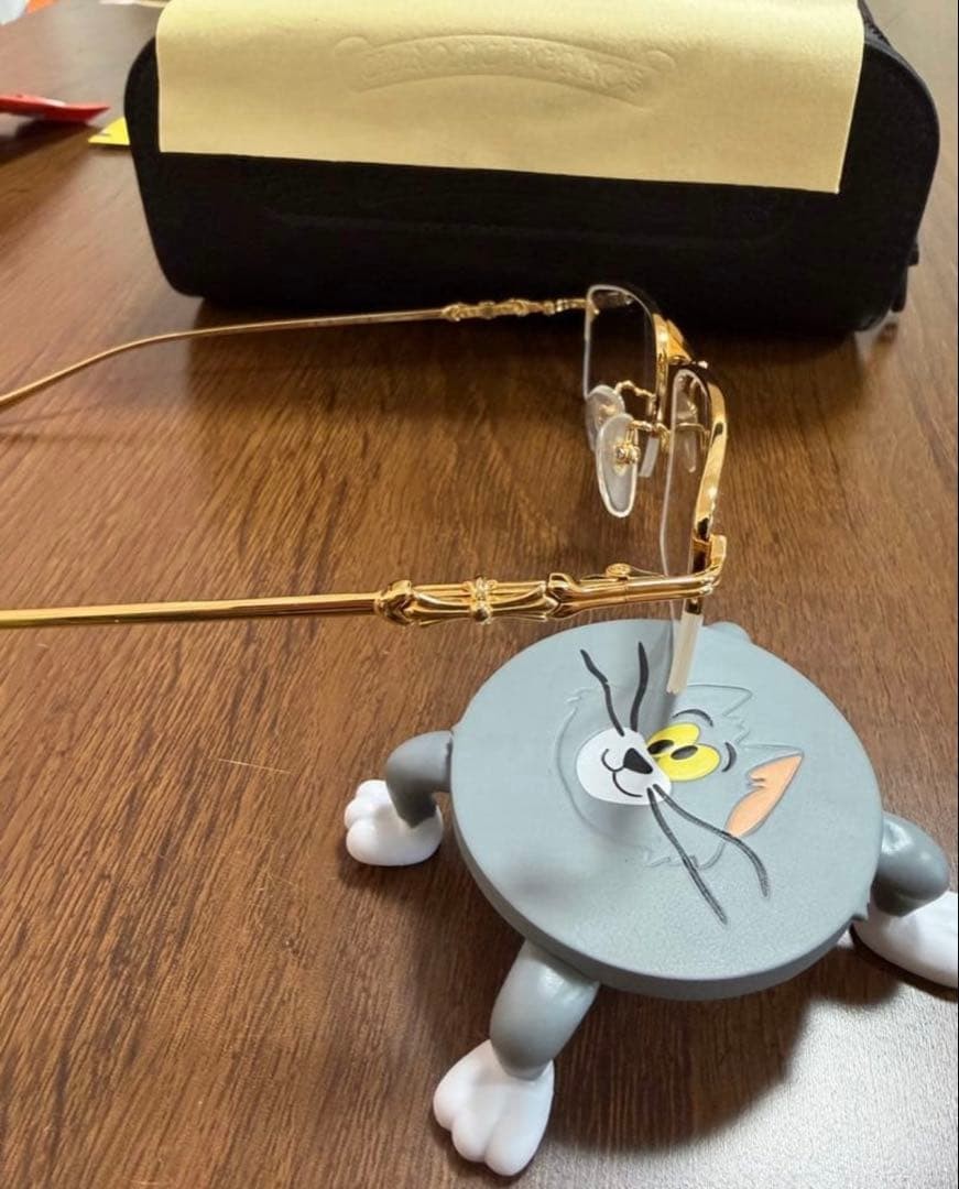 Chrome Hearts Thermos II Gold UV Lens Eyewear 56mm Used thumbnail 2