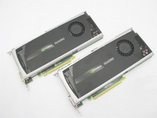 2 NVIDIA QUADRO 4000 2GB GDDR5 PCIe 2.0 DELL 038XNM 1xDIV 2xDP Professional GPU