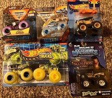 Hot Wheels Monster Jam Lot of Desirable Trucks Rare