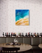 New Large Original Contemporary Painting Modern Abstract Fine Art Canvas Signed