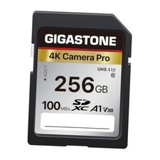 5-Years Data Recovery 256GB SD Card, 4K Camera Pro, A1 4K Camera Pro 256GB