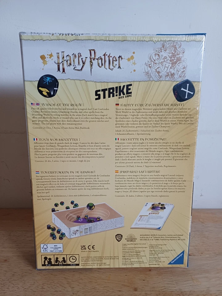 Ravensburger Harry Potter Strike Dice Game, New/Sealed - Wizarding World - Image 2 of 4