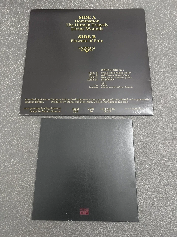 Inner Glory Lot of (2) Records WKN Der Blutharsch Death In June Derniere Volonte - Image 2 of 3