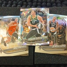 Panini Prizm 2025 Las Vegas Aces Gustafson/Loyd/Nye RC 3 Card Lot 49/57/15