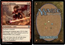 Vow of Lightning Commander Legends Regular MTG