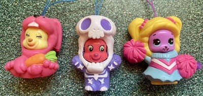 Spin Master Party Animals 3 Bears & Skeleton, Cheerleader & Rabbit Costumes Set