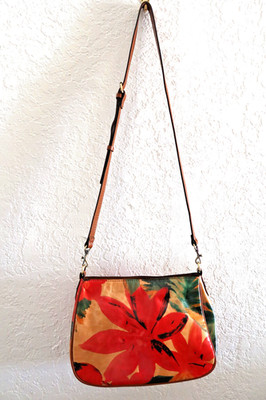 Patricia Nash Ikaria Leather Shoulder Bag with Crossbody Strap New MSRP $299
