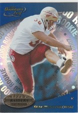 SEBASTIAN JANIKOWSKI 2000 LEAF QUANTUM LEAF ROOKIE #335 RAIDERS NM