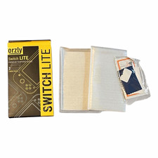 Orzly Switch Lite Tempered Glass Screen Protector 2-Pack Anti-Scratch