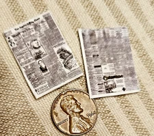 1/4" Scale- NEWSPAPER  -LOS ANGELES TIMES - 1:48 Scale