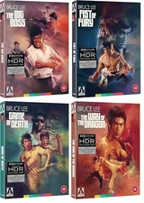 The Way of the Dragon / Big Boss / Fist of Fury / Game of Death 4K UHD LtdEd NEW