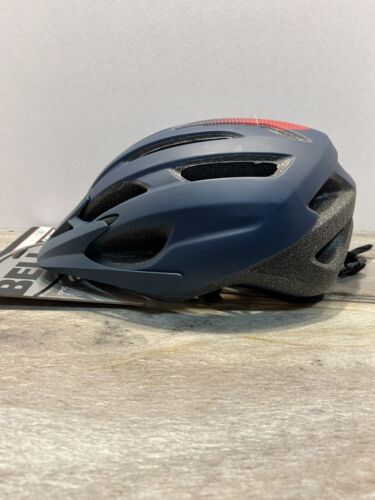 Bell Chicane Adult Bike Helmet, Navy Blue & Red, For Ages 14+ - Picture 3 of 10