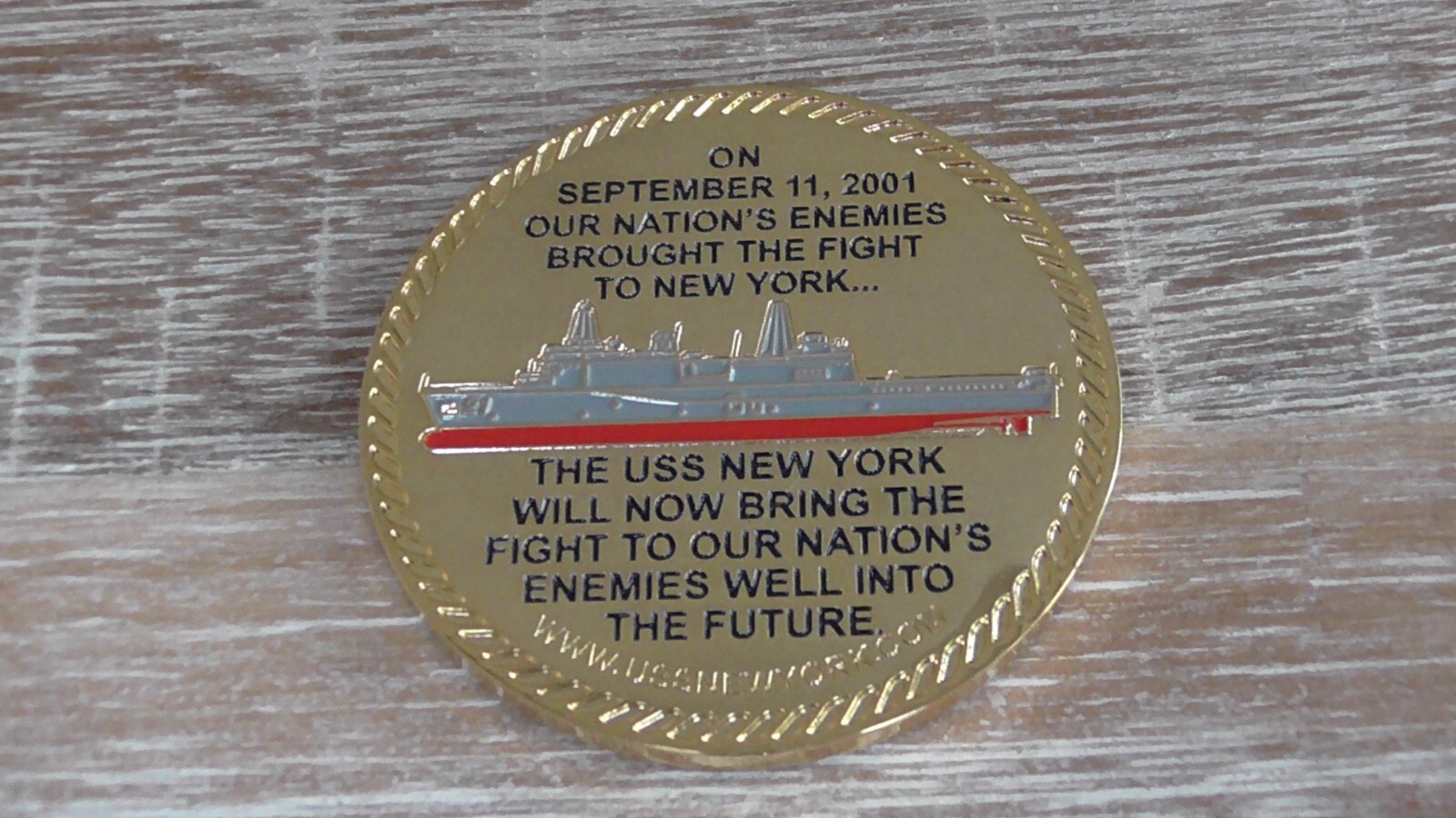 USN USS New York LPD 21 Will Bring The Fight September 11 Challenge ...