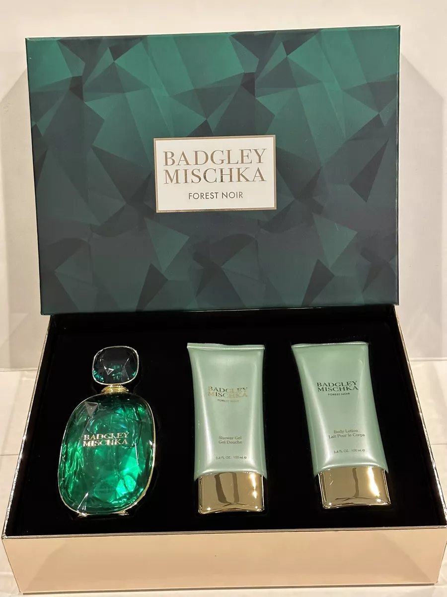 Badgley Mischka Forest Noir Women 3.4oz EDP 3.4oz S Gel 3.4oz B