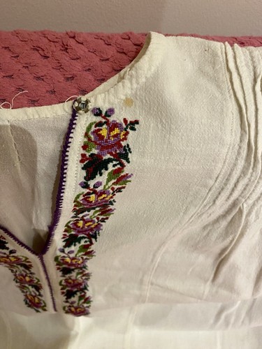 Traditional Handmade IE Romania Vintage 1945 old from Transylvania Viscri - Picture 5 of 15