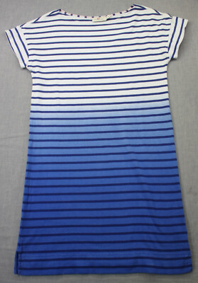 Vineyard Vines Womens Dip Dye Stripe Cotton Jersey Knit T-shirt Dress NEW  XXS