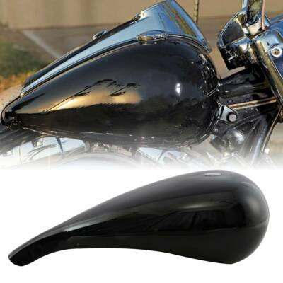 #ad 5quot; Stretched 4.7 Gallon Gas Fuel Tank Fit For Harley Chopper Touring Road Glide $239.99
