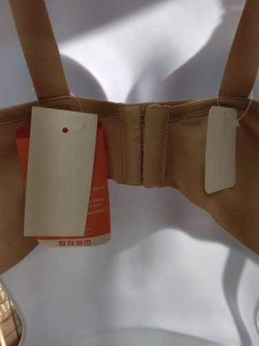 NWT Warners Beige Wireless Bra, Women's Size 38D - Picture 4 of 10