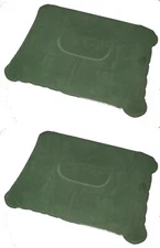 Pair of Zaltana Inflatable Camping Pillows (Inflated Size:17"x11"x4") PL1x2