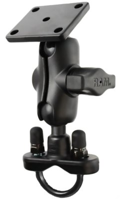RAM Motorcycle Handlebar Mount with 2'' Socket Arm fits Garmin Zumo, TomTom Rider