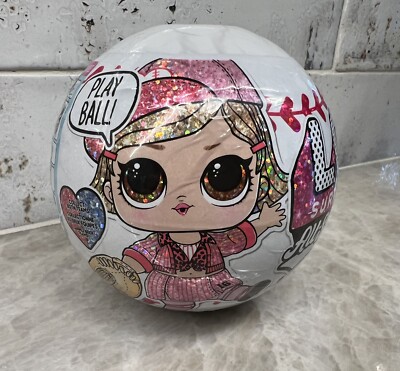 LOL Surprise All-Star B.B.s Sports Series 1 PINK Baseball BBs 8 Surprises New!