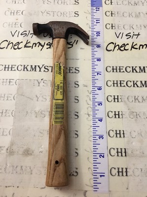 Vintage 7 Oz Light Duty Barco Claw Hammer Wood Handle Mdl 08 107 Made In USA