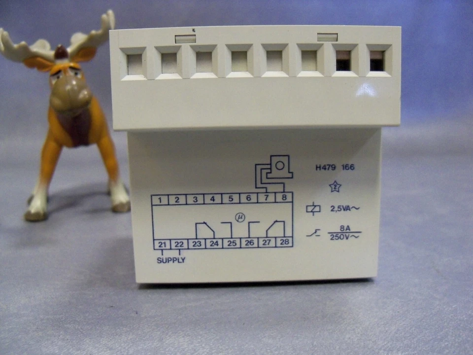Electromatic H479166115 Current High-Low Control Relay 1 PH 115VAC - Image 2 of 4