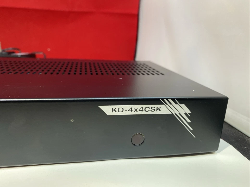 Key Digital KD-4x4CSK 4x4 I/O HD/4K HDMI Matrix Switcher Audio DeEmbedders - Image 2 of 4