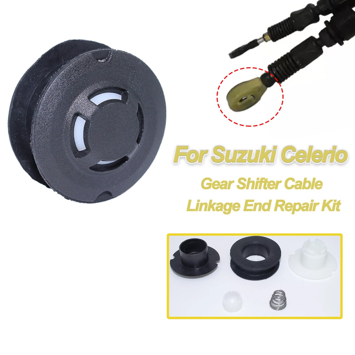 Gear Shifter Cable Linkage Bush Repair Kit For Suzuki Celerio 1.0