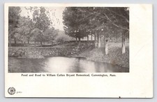 c1905~Cummington Mass MA~William Cullen Bryant Homestead Road~Antique Postcard