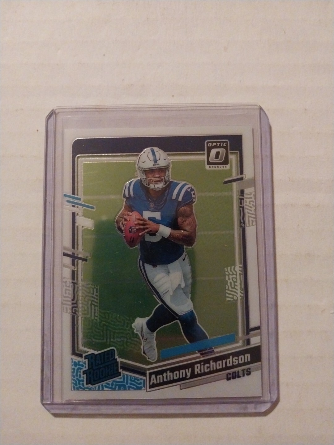 2023 Donruss Optic Anthony Richardson RC #247 Base Colts Rated Rookie