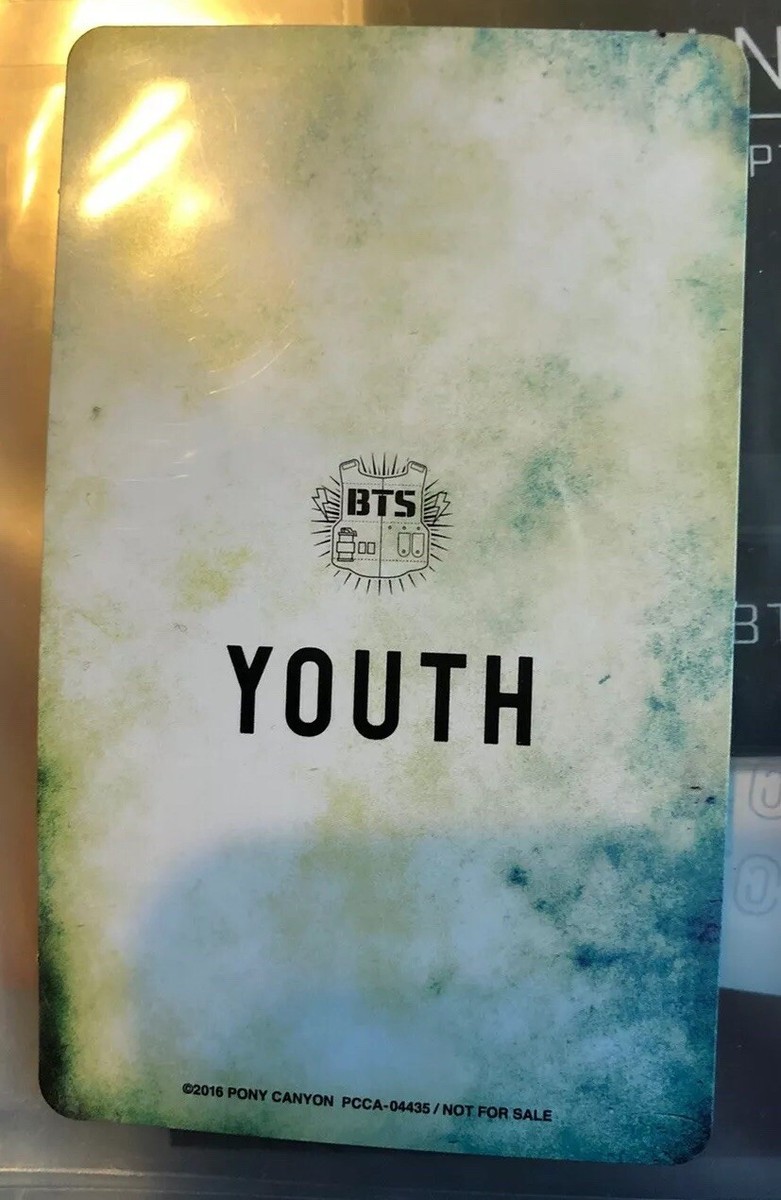BTS Youth Japanese CD First Press w/ J-Hope Photocard | eBay