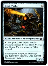 MTG Mine Worker 239 Foil The Brother's War