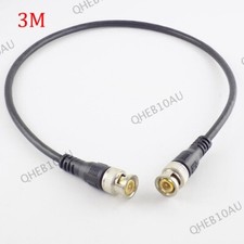 3M BNC Male To Male Adapter Coaxial Cable wire video Connector CCTV Camera 17H