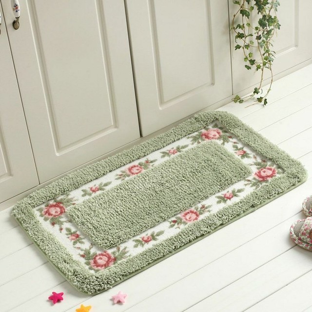 Bathroom Foot Carpet Rugs Cotton Thick Slip Resistant Absorbent Toilet Bath Pads For Sale Online Ebay