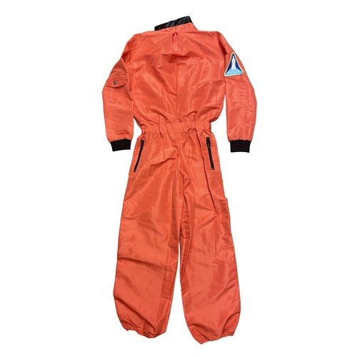 Underwraps A Cut Above Orange NASA COMMANDER USA Patches Teen Halloween Costume - Picture 3 of 11