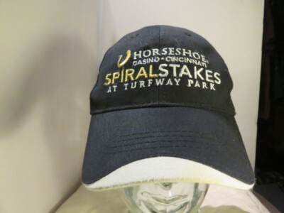 New 2014 Horseshoe Casino Spiral Stakes Cincinnati Ohio Navy  Hat Cap